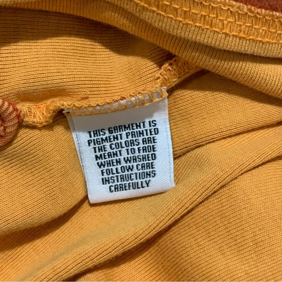 Tommy Bahama Light Burnt Orange Long‎ Sleeve Crewneck Shirt Size XL Pima Cotton - Picture 4 of 5